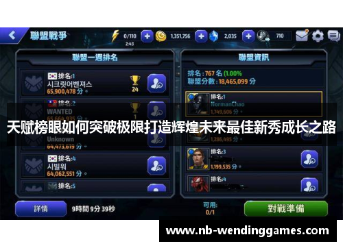 天赋榜眼如何突破极限打造辉煌未来最佳新秀成长之路